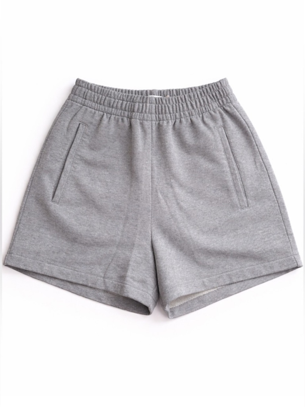 Calvin Klein Gray Lounge Shorts S Elastic Waist Soft Casual Pocket